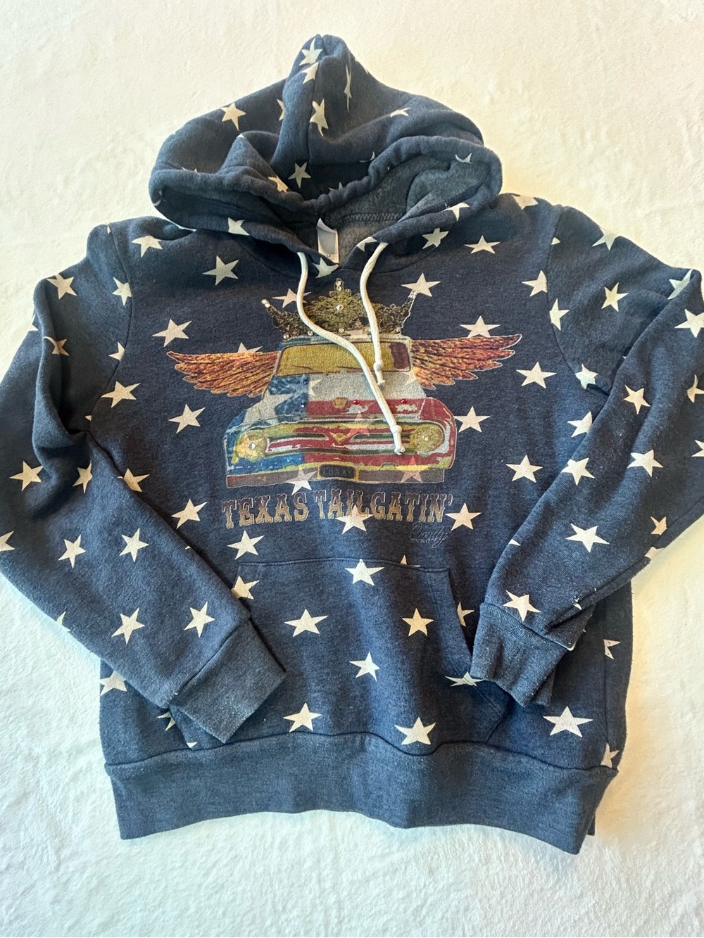 Western Rhinestone  Graphic Hoodie Women’s